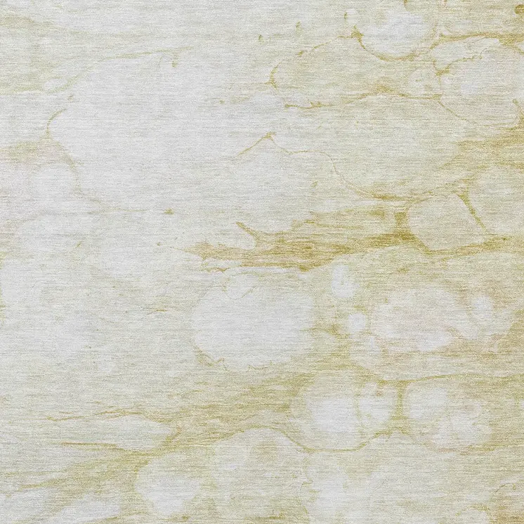10' X 14' Beige Taupe And Artichoke Green Abstract Washable Indoor Outdoor Area Rug