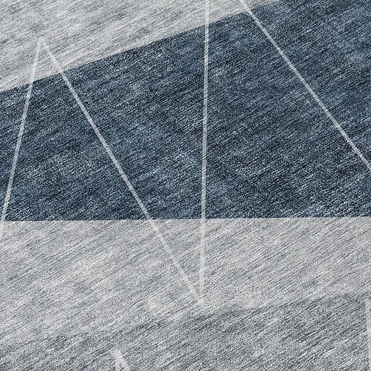 8' Charcoal Gray And Silver Round Geometric Washable Indoor Outdoor Area Rug