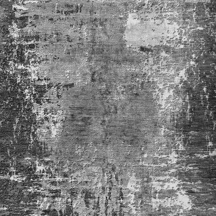 8' X 10' Gray Charcoal And Silver Abstract Washable Indoor Outdoor Area Rug