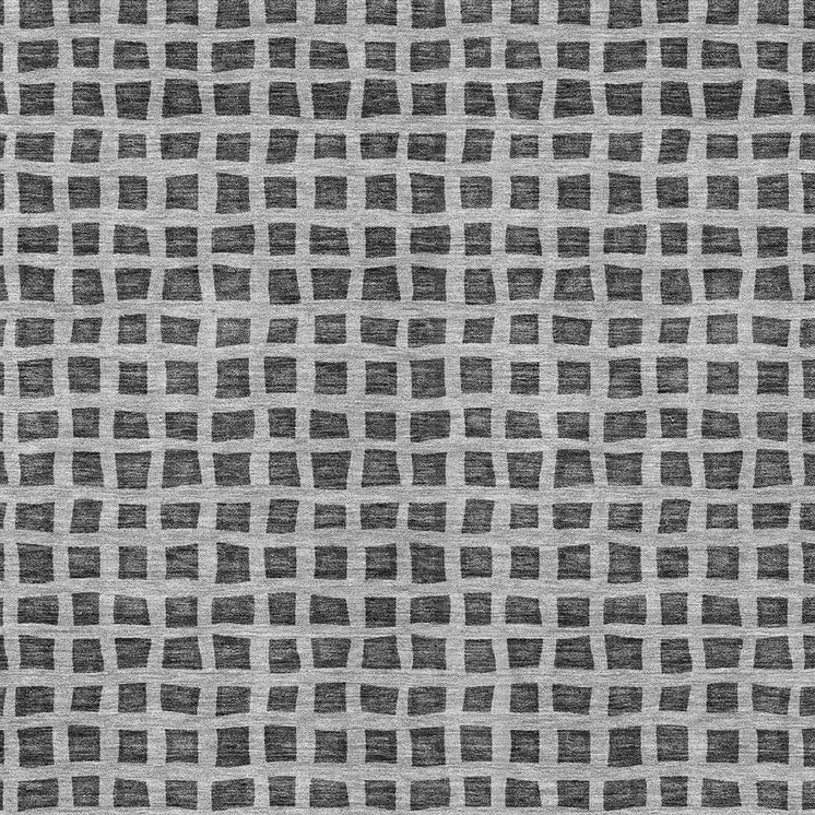 9' X 12' Graphite Gray And Silver Geometric Washable Indoor Outdoor Area Rug