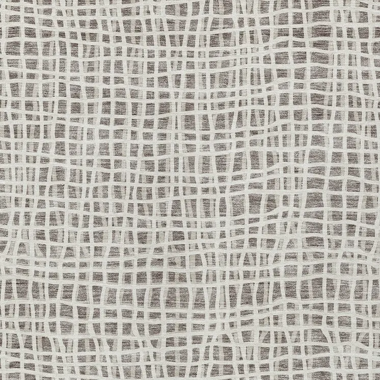 3' X 5' Taupe And Beige Striped Washable Indoor Outdoor Area Rug