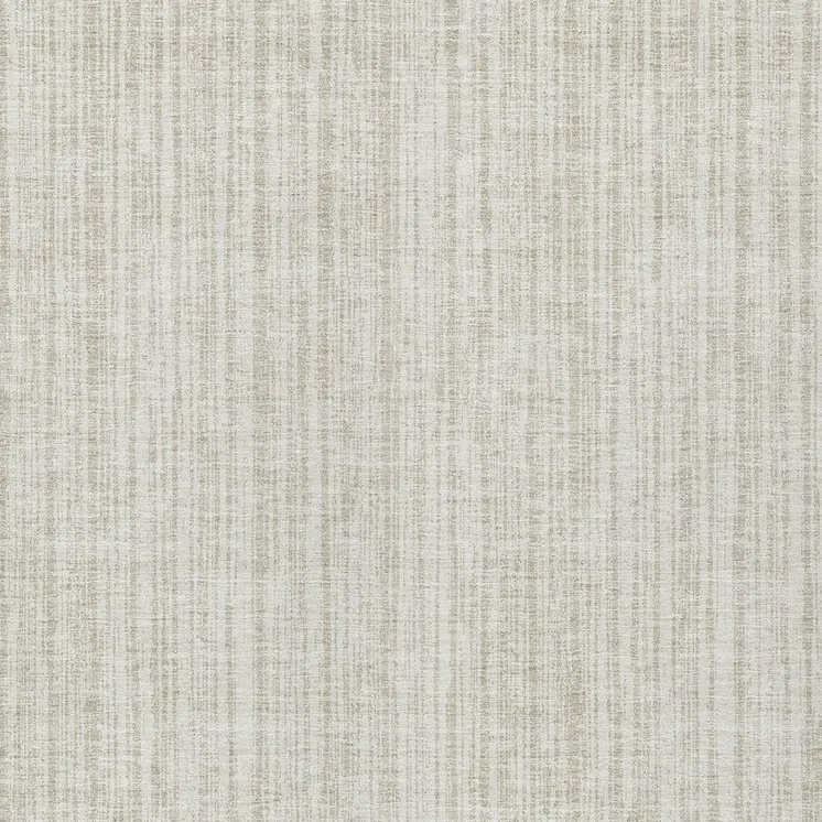 9' X 12' Ivory And Beige Striped Washable Indoor Outdoor Area Rug