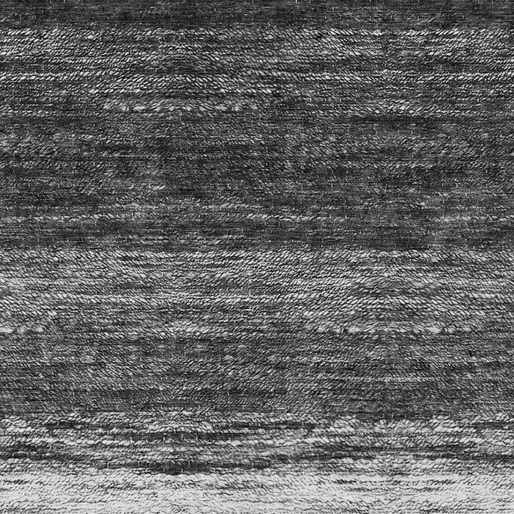 3' X 5' Gray Silver And Ivory Ombre Washable Indoor Outdoor Area Rug