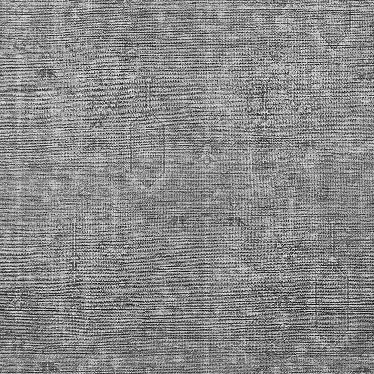 10' X 14' Gray And Charcoal Southwestern Washable Indoor Outdoor Area Rug