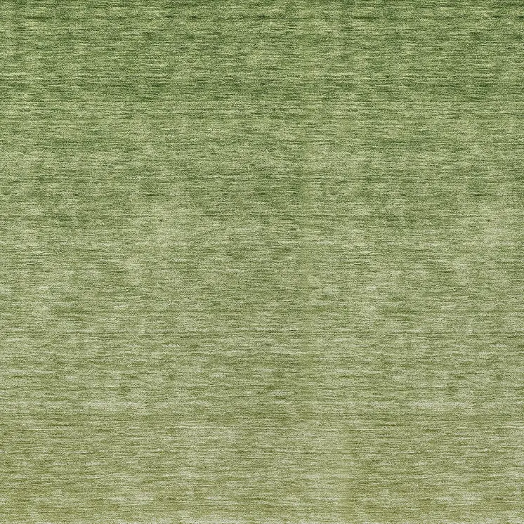 3' X 5' Artichoke Green And Fern Green Ombre Washable Indoor Outdoor Area Rug
