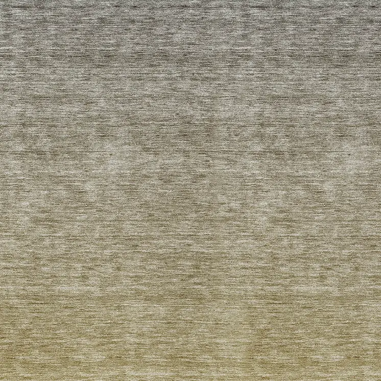 8' X 10' Gold Beige And Taupe Ombre Washable Indoor Outdoor Area Rug