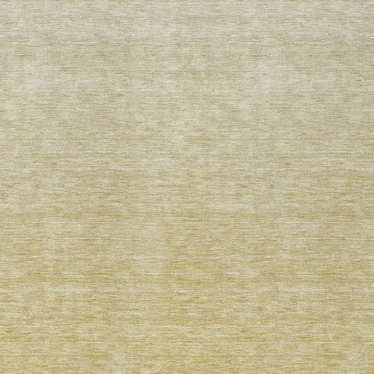 9' X 12' Wheat Gold And Tan Ombre Washable Indoor Outdoor Area Rug