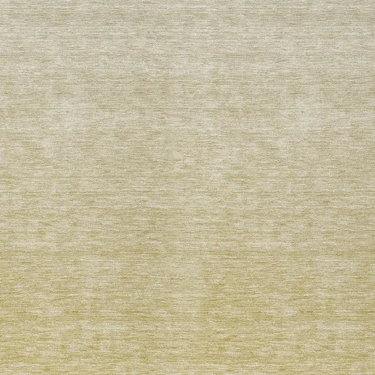 10' X 14' Wheat Gold And Tan Ombre Washable Indoor Outdoor Area Rug