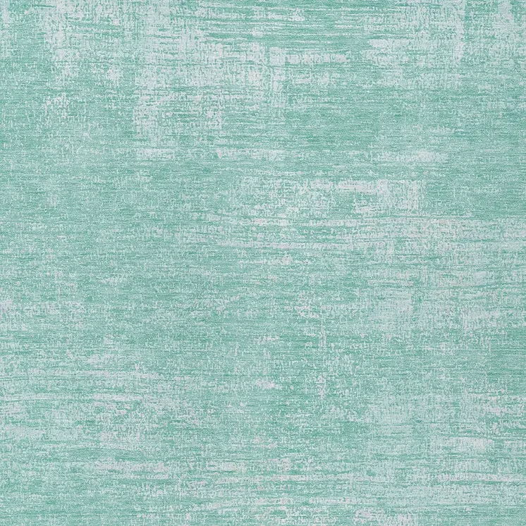 5' X 8' Turquoise And Teal Blue Abstract Washable Indoor Outdoor Area Rug
