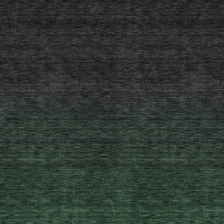 3' X 5' Emerald And Charcoal Abstract Washable Indoor Outdoor Area Rug