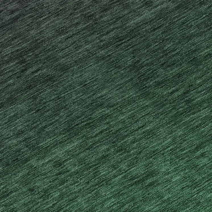 8' Emerald And Charcoal Round Abstract Washable Indoor Outdoor Area Rug