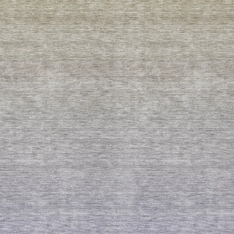 3' X 5' Beige Tan And Blue Ombre Washable Indoor Outdoor Area Rug