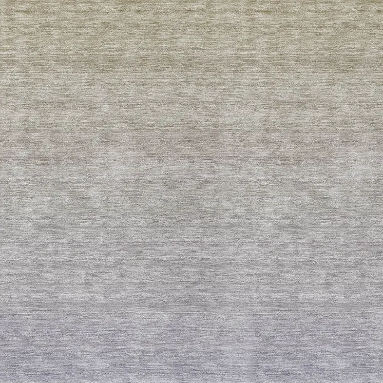 8' X 10' Beige Tan And Blue Ombre Washable Indoor Outdoor Area Rug