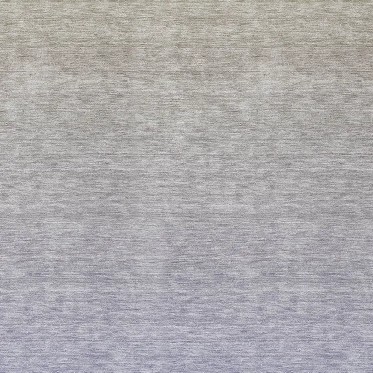 9' X 12' Beige Tan And Blue Ombre Washable Indoor Outdoor Area Rug