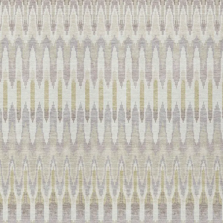 10' X 14' Beige Taupe And Gold Southwestern Washable Indoor Outdoor Area Rug