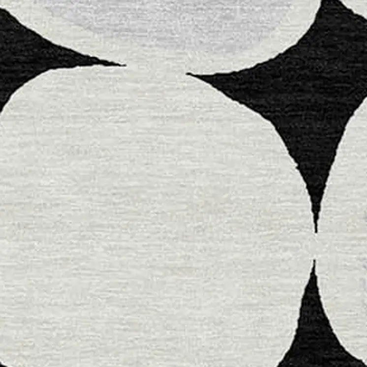 3' X 5' Black Gray And Ivory Abstract Washable Indoor Outdoor Area Rug