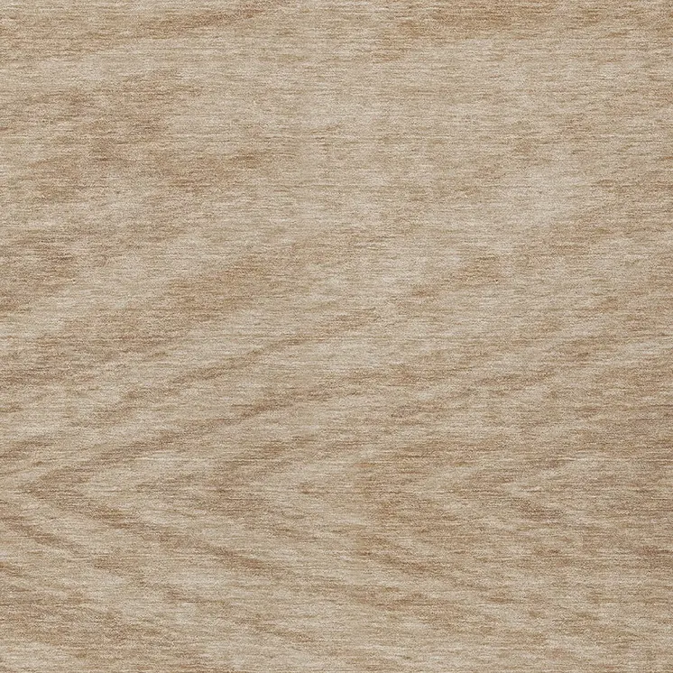 5' X 8' Khaki And Brown Abstract Washable Indoor Outdoor Area Rug