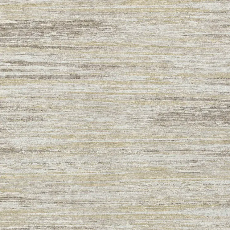9' X 12' Beige Brown And Ivory Striped Washable Indoor Outdoor Area Rug