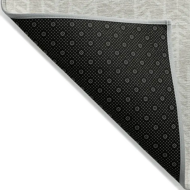 3' X 5' Beige And Ivory Tribal Washable Indoor Outdoor Area Rug