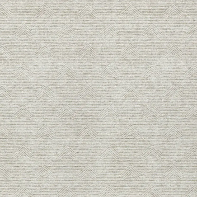 9' X 12' Ivory And Gray Geometric Washable Indoor Outdoor Area Rug