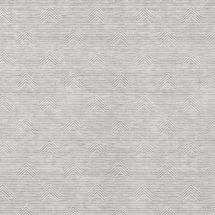 3' X 5' Taupe And Ivory Geometric Washable Indoor Outdoor Area Rug