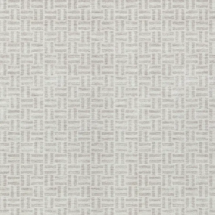 3' X 5' Taupe And Silver Geometric Washable Indoor Outdoor Area Rug