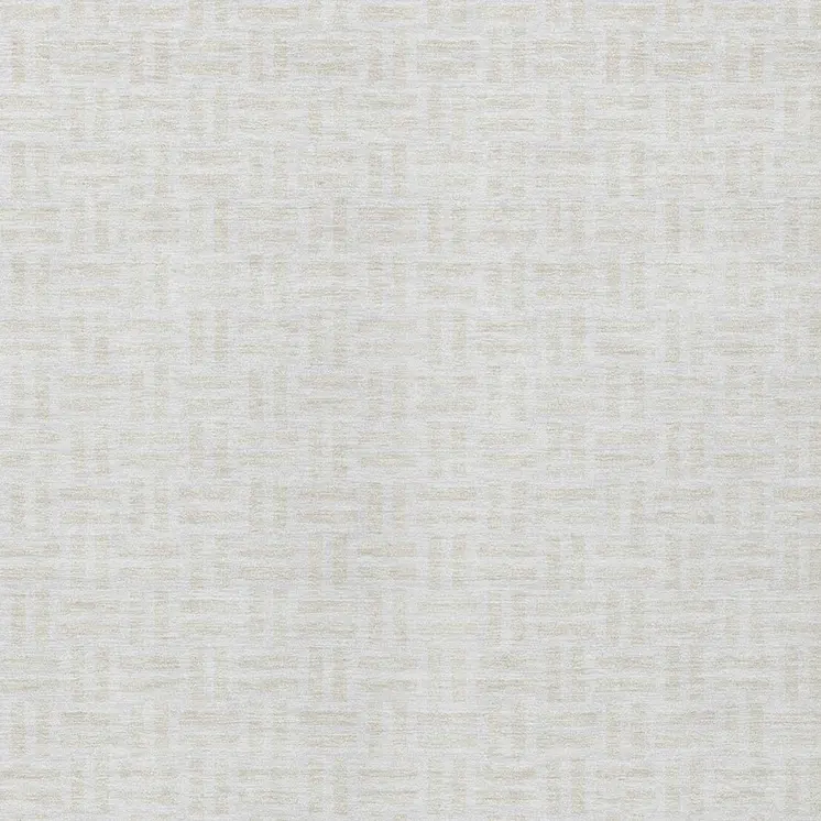 10' X 14' Ivory And Beige Geometric Washable Indoor Outdoor Area Rug