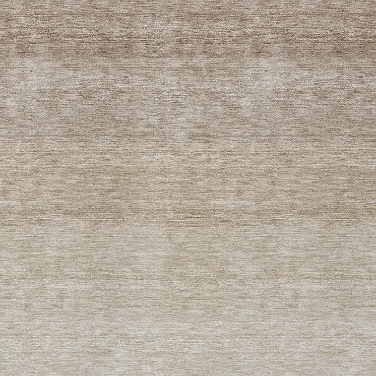 8' X 10' Beige And Ivory Ombre Washable Indoor Outdoor Area Rug