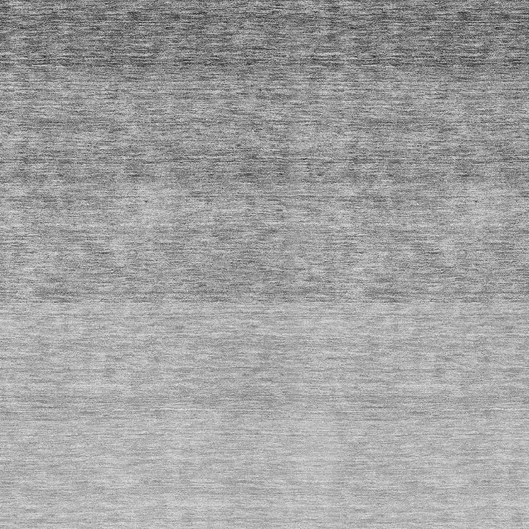 3' X 5' Gray And Light Gray Ombre Washable Indoor Outdoor Area Rug
