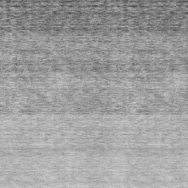 10' X 14' Gray And Light Gray Ombre Washable Indoor Outdoor Area Rug