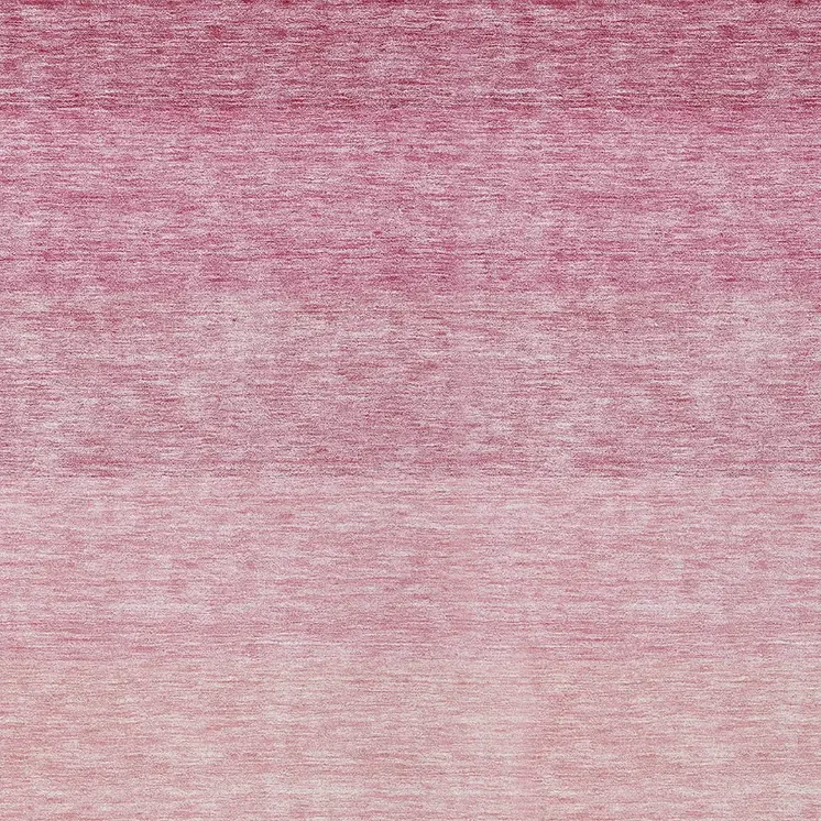 5' X 8' Pink And Ivory Ombre Washable Indoor Outdoor Area Rug