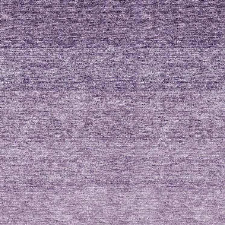 9' X 12' Purple And Lavender Ombre Washable Indoor Outdoor Area Rug