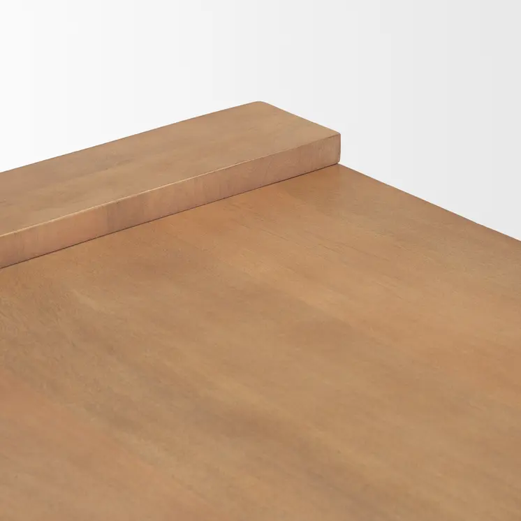 48" Natural Solid Wood Sled Coffee Table