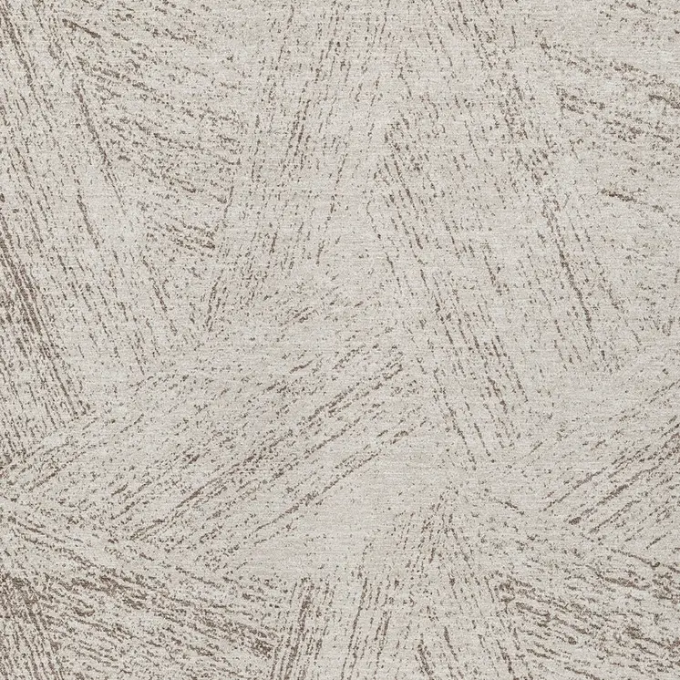 3' X 5' Beige And Brown Abstract Washable Indoor Outdoor Area Rug