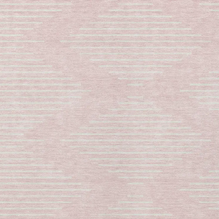 5' X 8' Pink And Gray Geometric Washable Indoor Outdoor Area Rug