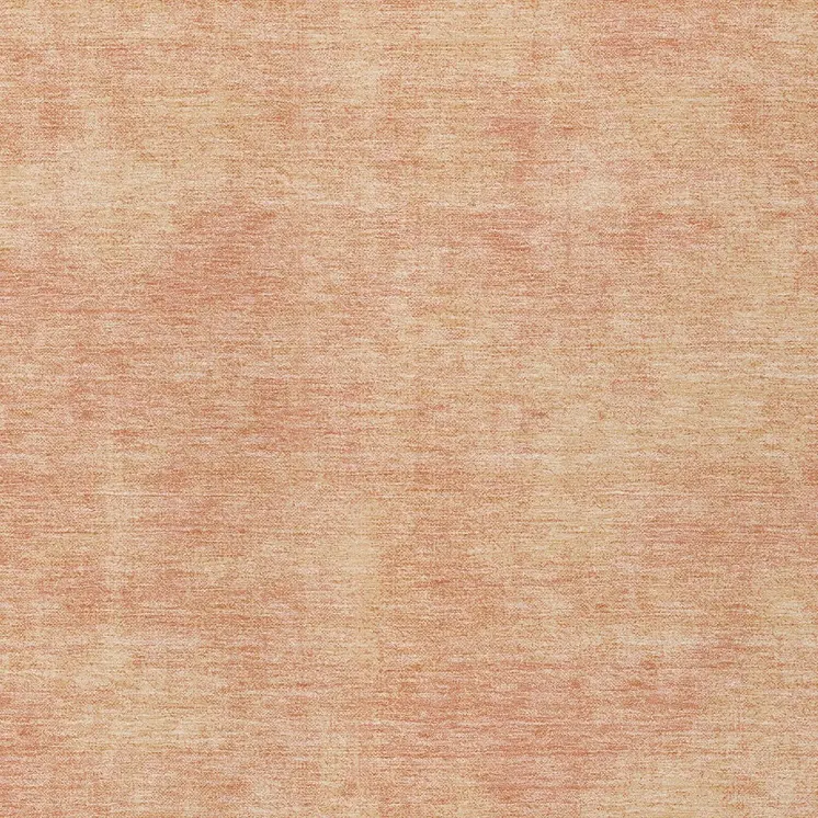 9' X 12' Peach Washable Indoor Outdoor Area Rug