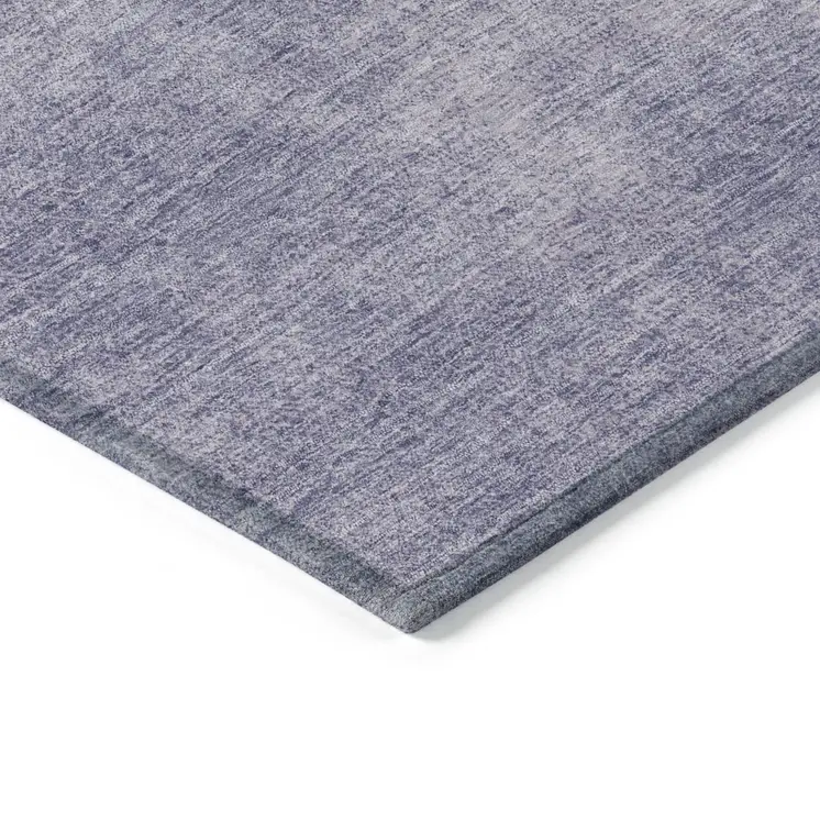 3' X 5' Purple Washable Indoor Outdoor Area Rug