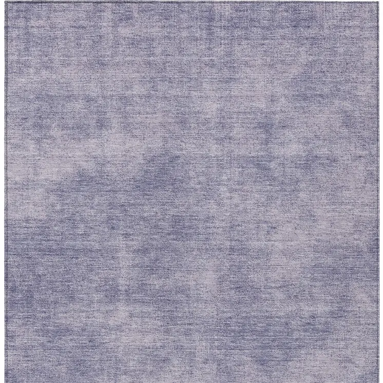 10' X 14' Purple Washable Indoor Outdoor Area Rug