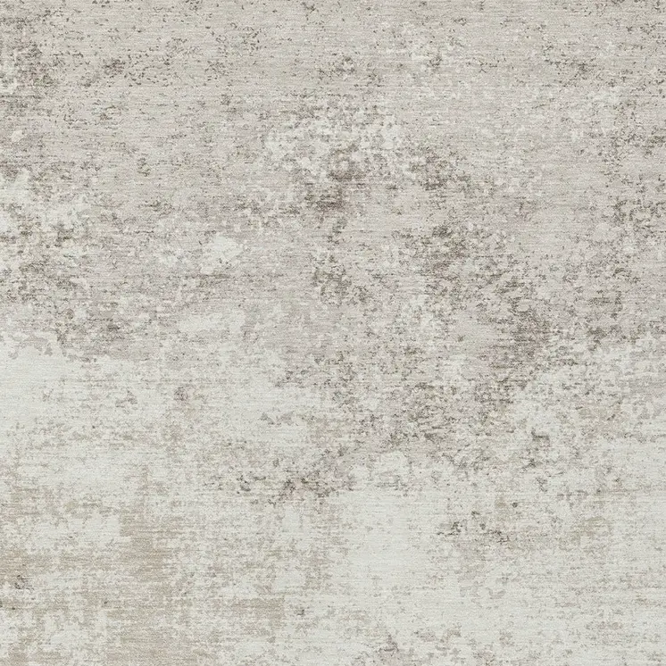 8' X 10' Ivory And Beige Abstract Washable Indoor Outdoor Area Rug