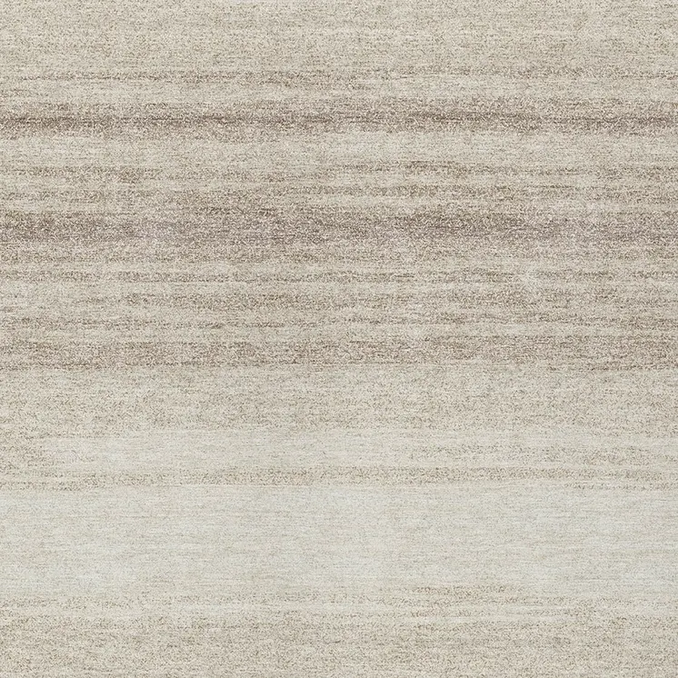 3' X 5' Ivory And Beige Abstract Washable Indoor Outdoor Area Rug