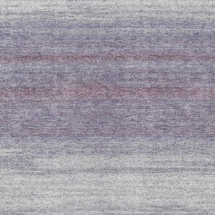 10' X 14' Lavender And Ivory Abstract Washable Indoor Outdoor Area Rug