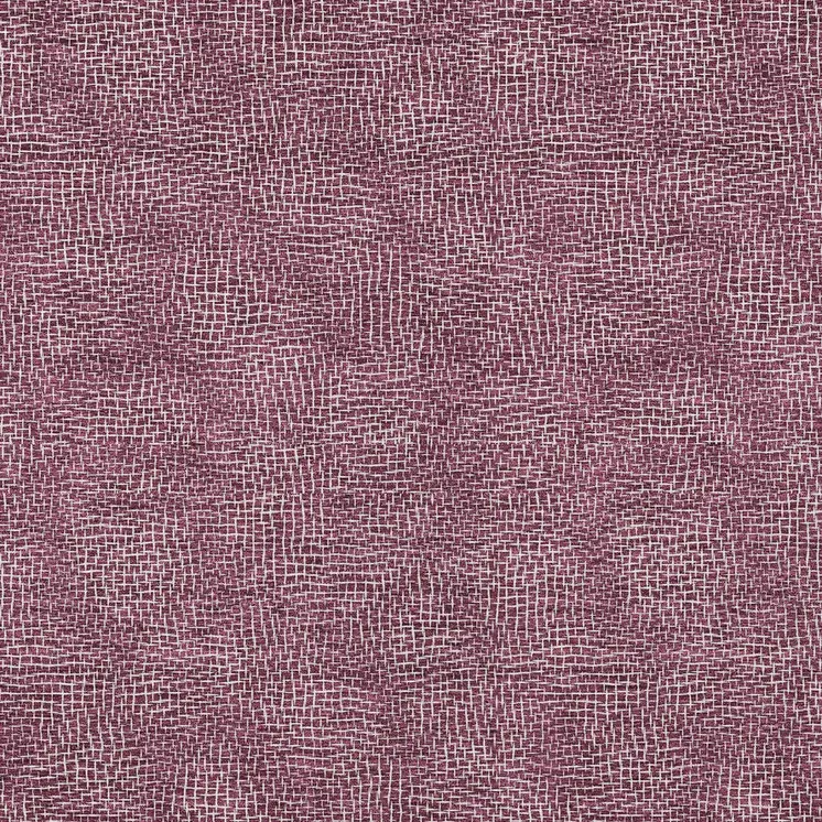 8' X 10' Eggplant And Ivory Geometric Washable Indoor Outdoor Area Rug