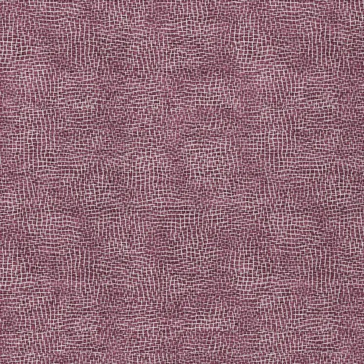 9' X 12' Eggplant And Ivory Geometric Washable Indoor Outdoor Area Rug
