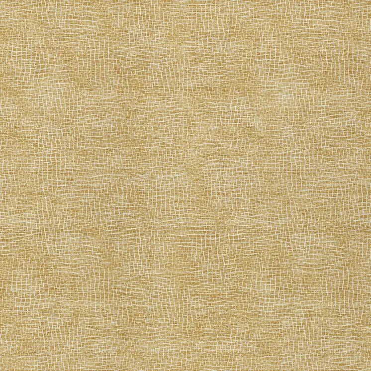 5' X 8' Gold And Ivory Geometric Washable Indoor Outdoor Area Rug
