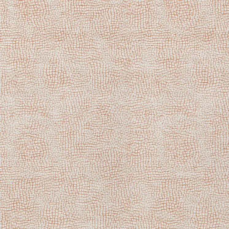 8' X 10' Peach And Beige Geometric Washable Indoor Outdoor Area Rug