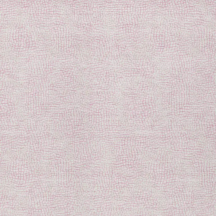 8' X 10' Pink And Ivory Geometric Washable Indoor Outdoor Area Rug