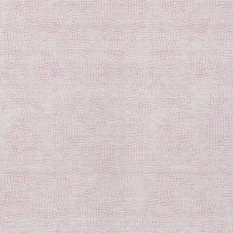 9' X 12' Pink And Ivory Geometric Washable Indoor Outdoor Area Rug
