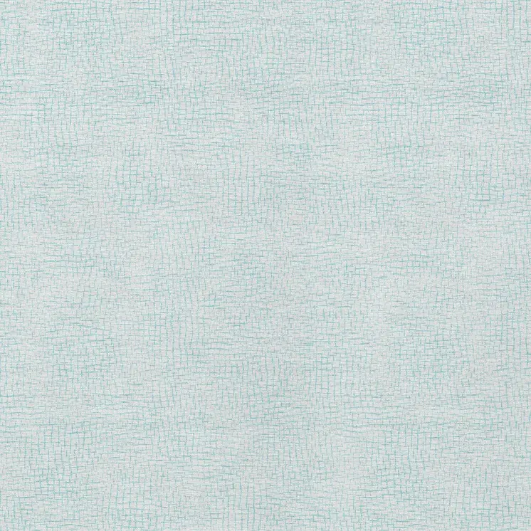 8' X 10' Sky Blue And Ivory Geometric Washable Indoor Outdoor Area Rug