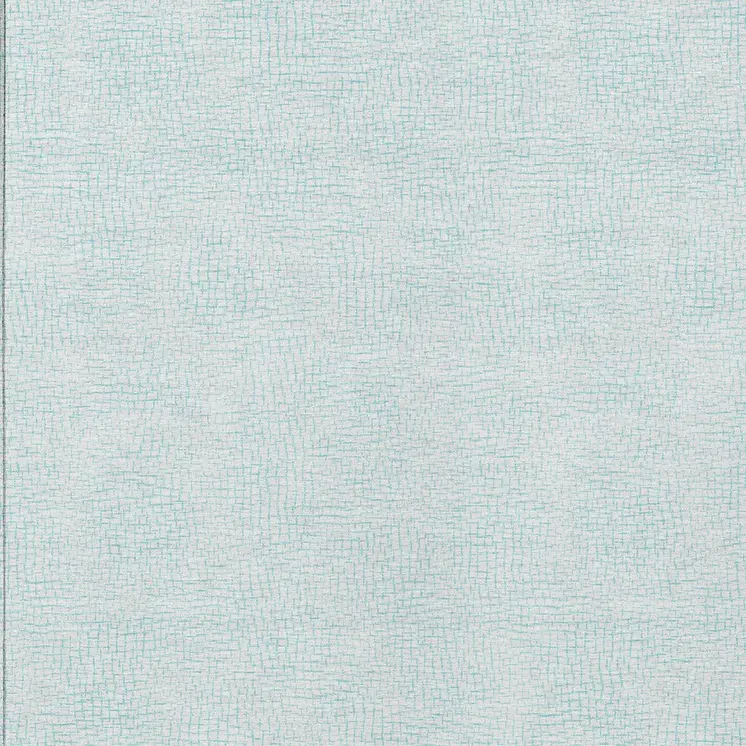 10' X 14' Sky Blue And Ivory Geometric Washable Indoor Outdoor Area Rug