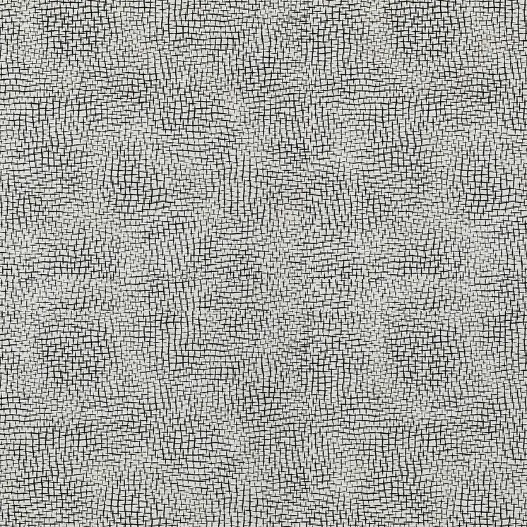 8' X 10' White And Black Geometric Washable Indoor Outdoor Area Rug